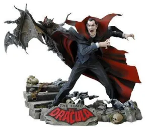DRACULA ESTATUA LA TUMBA DE DRACULA MARVEL MILESTONES                      