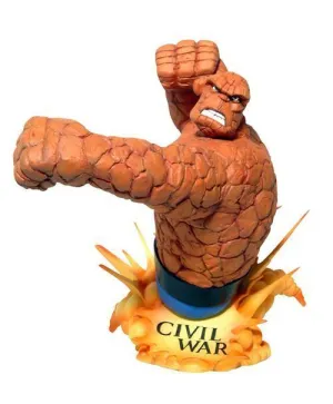 CIVIL WAR BUSTO RESINA THE THING                                           