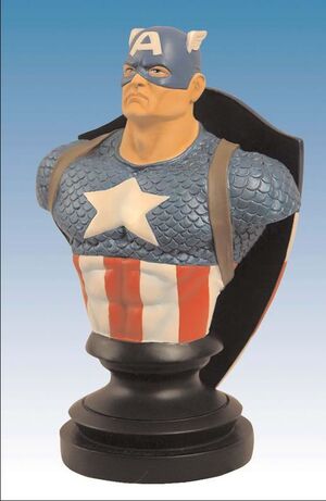 CAPITAN AMERICA BUSTO MARVEL ICONS WIZARD WORLD CHICAGO                    