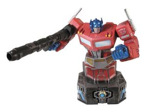 TRANSFORMERS BUSTO OPTIMUS PRIME                                           