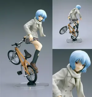 EVANGELION REI AYANAMI BMX VERSION TRICK ESTATUA PVC ESC. 1/12             