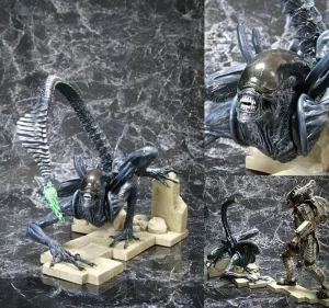 ALIEN VS PREDATOR ESTATUA PVC WARRIOR ALIEN ESC. 1/6                       
