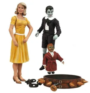 LA FAMILIA MUNSTERS FIG 18CM SERIE 1 PACK 2 FIG - EDDIE Y MARYLIN          