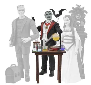 LA FAMILIA MUNSTERS FIG 18CM SERIE 1 - DRACULA ABUELO                      