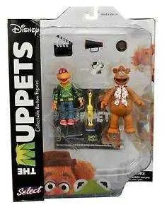 THE MUPPETS PACKS 2 FIGURAS 13 CM FOZZIE & SCOOTER SERIE 1                 