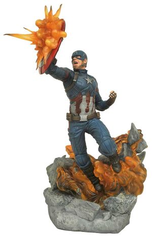 CAPITAN AMERICA CIVIL WAR ESTATUA 40 CM CAPITAN AMERICA MARVEL MILESTONES  