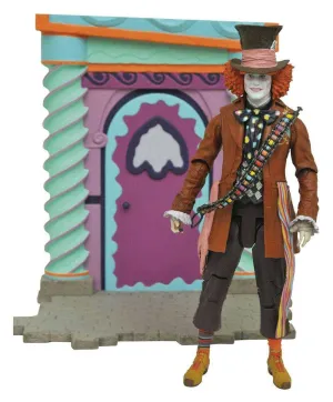ALICIA A TRAVES DEL ESPEJO FIGURA 18 CM HATTER PREVIEWS EXCLUSIVE SELECT   