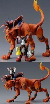 FINAL FANTASY VII PLAY ARTS VOL.2 FIG 23CM - REDXIII & CAIT SITH           