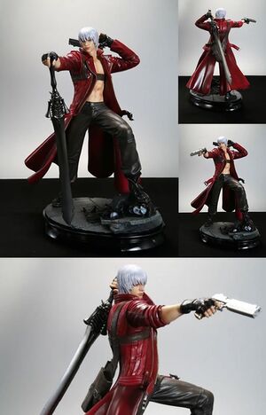 DEVIL MAY CRY 3 DANTE ESTATUA PVC ESC. 1/6                                 