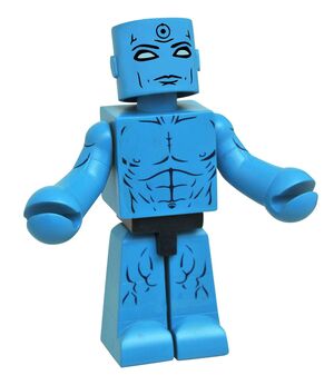 WATCHMEN FIGURA 10 CM DR. MANHATTAN VINYL MINIMATES                        