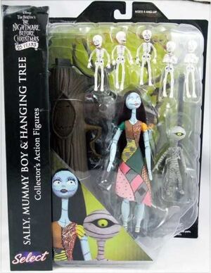 PESADILLA ANTES DE NAVIDAD PACK 2 FIGURAS SALLY & MUMMY BOY SERIE 6        