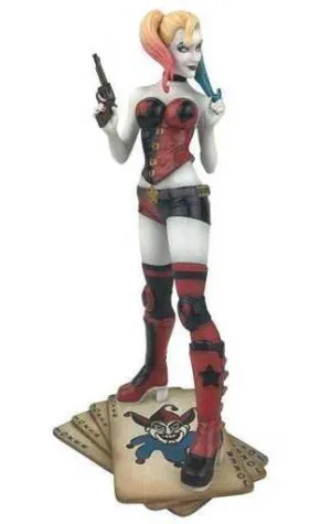 HARLEY QUINN REBIRTH ESTATUA PVC 23CM DC COMIC GALLERY                     