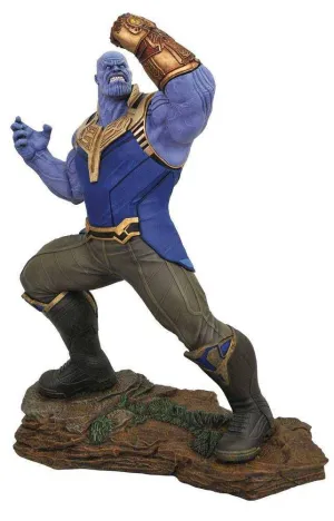 LOS VENGADORES INFINITY WAR ESTATUA 50 CM THANOS MARVEL MOVIE MILESTONES   