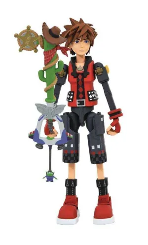 KINGDOM HEARTS 3 FIGURA 18 CM SORA VALOR FORM TOY STORY WORLD              