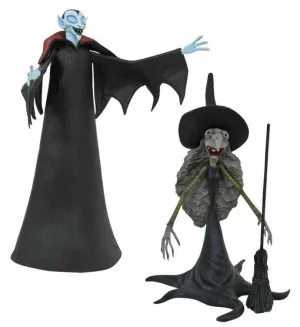 PESADILLA ANTES DE NAVIDAD PACK 2 FIG 18 CM SHORT VAMPIRE & SHORT WITCH S8 