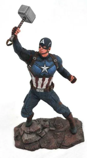 VENGADORES ENDGAME ESTATUA PVC 23CM CAPITAN AMERICA                        