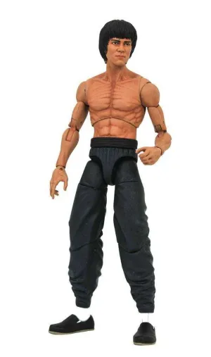 BRUCE LEE FIGURA 18 CM BRUCE LEE SIN CAMISETA SELECT SERIES 2 ACTION FIGURE
