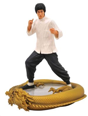 BRUCE LEE 80 ANIVERSARIO ESTATUA 28 CM PREMIER COLLECTION