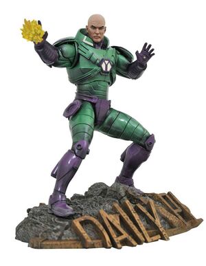 LEX LUTHOR ESTATUA PVC 23CM DIORAMA DC COMIC GALLERY                       
