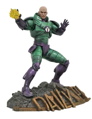 LEX LUTHOR ESTATUA PVC 23CM DIORAMA DC COMIC GALLERY                       