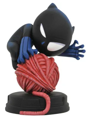 PANTERA NEGRA ESTATUA RESINA 10 CM BLACK PANTHER MARVEL ANIMATED           