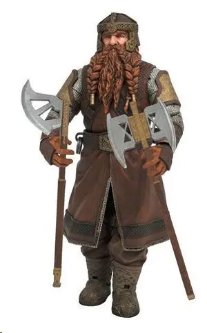 EL SEÑOR DE LOS ANILLOS FIGURA 18CM SERIE 1 GIMLI                             