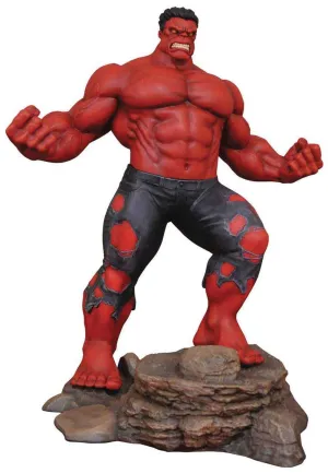 RED HULK ESTATUA PVC 25CM MARVEL GALLERY                                   