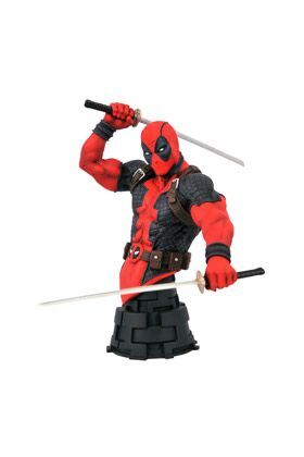 MARVEL COMIC BUSTO RESINA 15 CM ESCALA 1/7 DEADPOOL