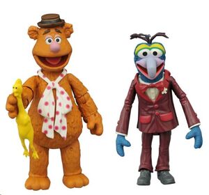 THE MUPPETS SET FIGURA GONZO Y FOZZIE