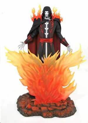DRACULA ESTATUA 23 CM PVC CASTLEVANIA GALLERY