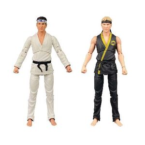 COBRA KAI ALL VALLEY SET 2 FIGURAS JOHNNY & DANIEL 18 CM