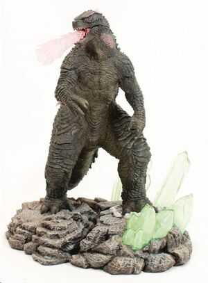 GODZILLA X KONG: EL NUEVO IMPERIO GALERÍA DIORAMA DELUXE GODZILLA 28 CM