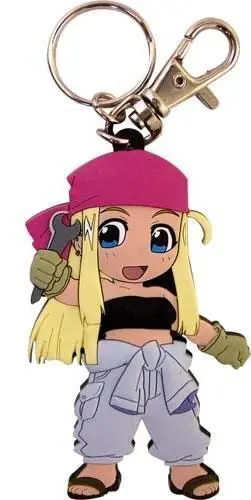 SALDO - FULLMETAL ALCHEMIST LLAVERO PVC 6CM WINRY                                  