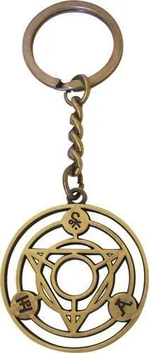 FULLMETAL ALCHEMIST LLAVERO METAL CIRCULO DE TRANSMUTACION                 
