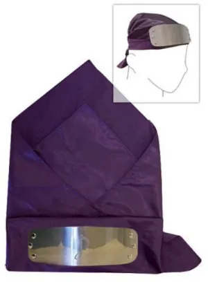 NARUTO BANDANA PAÑUELO ALDEA DEL SONIDO EN MORADO                          