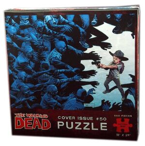 THE WALKING DEAD PUZZLE COVER ISSUE 50                                     
