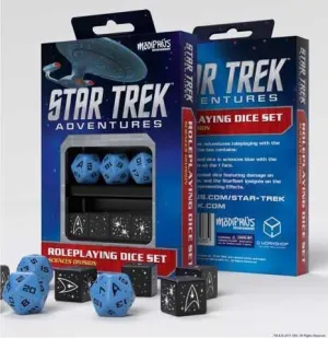 STAR TREK ADVENTURES JDR DADOS CIENCIA (AZUL)