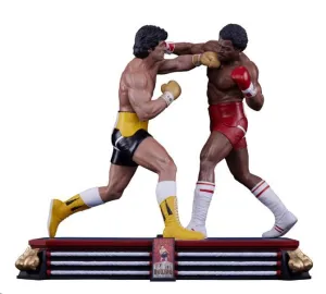 ROCKY III DIORAMA 1/4 ROCKY BALBOA Y APOLLO CREED 48 CM