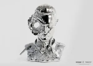 TERMINATOR REPLIK 1/1 T-1000 ART MASK LIQUID METAL STANDARD VERSION 44 CM
