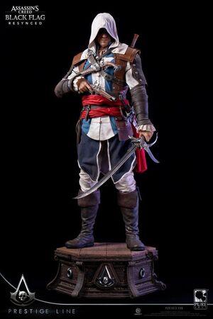 ASSASSIN'S CREED ESTATUA 1/2 PRESTIGE LINE EDWARD KENWAY 110CM