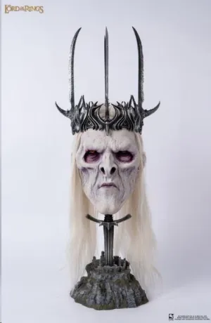 EL SEÑOR DE LOS ANILLOS RÉPLICA 1/1 NAZGUL KING ART MASK 73 CM