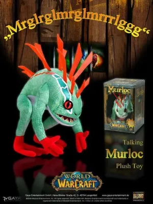 WORLD OF WARCRAFT PELUCHE CON SONIDO MURLOC                                