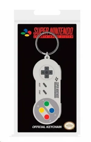 NINTENDO LLAVERO PVC CONTROLES SUPER NINTENDO