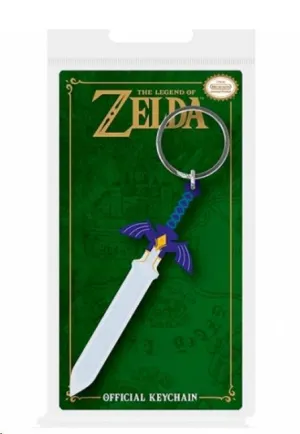 THE LEGENDS OF ZELDA LLAVERO DE GOMA MASTER SWORD
