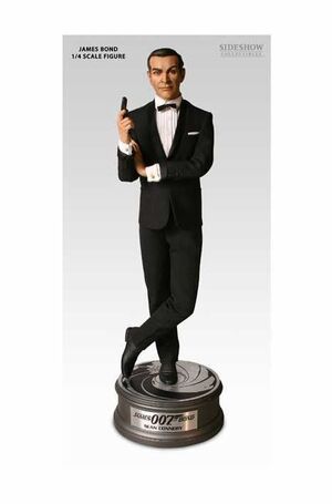 JAMES BOND 007 SEAN CONNERY ESTATUA 45CM                                   