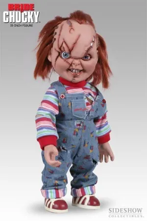 CHUCKY FIG 40CM CARA CORTADA (SIDESHOW)                                    