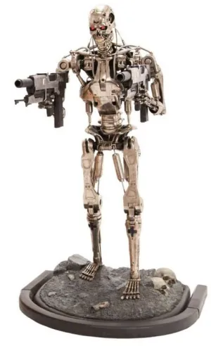 TERMINATOR II ESTATUA TAMAÑO REAL T-800 ENDOESQUELETO VERSIÓN 2 190 CM