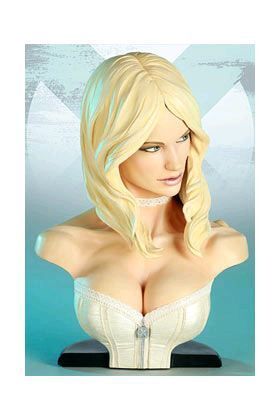 EMMA FROST LEGENDARY SCALE BUSTO RESINA 33 CM MARVEL                       