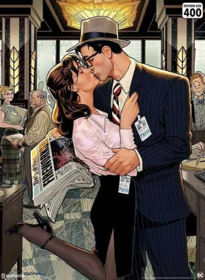 LITOGRAFIA LOIS & CLARK: FIREWORKS 46 X 61 CM ENMARCADO                    