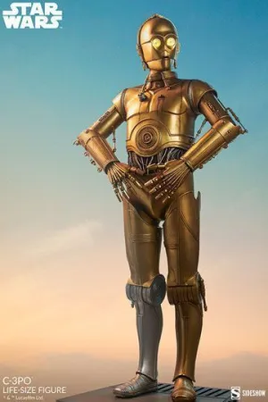 STAR WARS ESTATUA TAMAÑO REAL C-3PO 188 CM